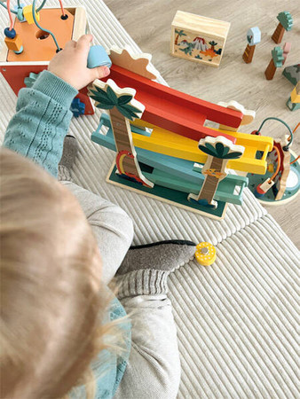 Kulodrom zjeżdżalnia kulek Dino Small Foot