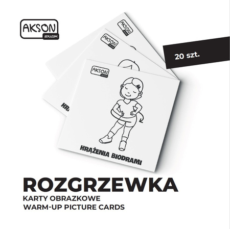 Karty obrazkowe ROZGRZEWKA 20 szt.