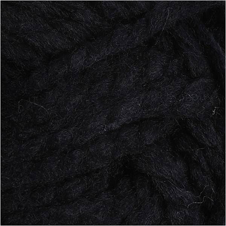 Włóczka akryl Maxi Czarna 50 g