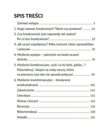 Uwolnij kreatywność dziecka. Praktyczne ćwiczenia otwierające głowę. Dobromiła Lachendro-Fruga