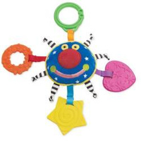 Zawieszka z gryzakami Whoozit 211790-Manhattan Toy, zabawki dla niemowląt