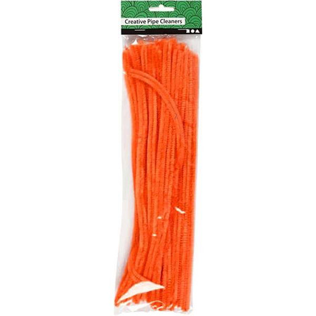 Druciki kreatywne Pomarańczowe 9 mm 25szt.