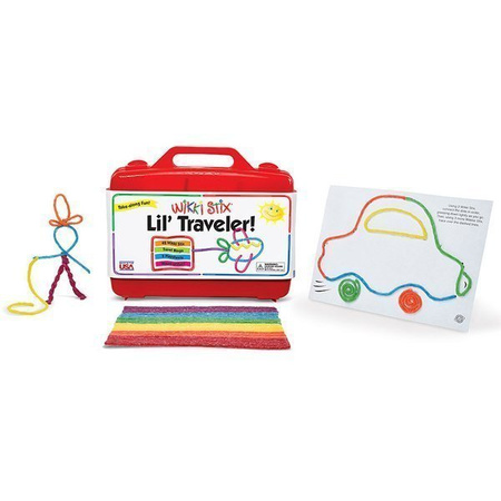 Woskowe sznureczki Wikki Stix - Walizka Lil 48 szt