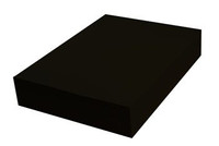 Papier kolorowy A4 czarny 270g ryza 100 arkuszy