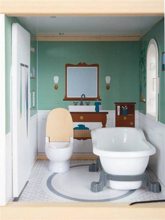 Domek dla lalek miejska willa 11802-Small Foot, domki dla lalek