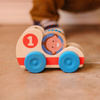 Dwa drewniane samochodziki wyścigowe GO Tots Melissa and Doug