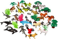 Mega Zestaw 60el. Faunica Animal Planet Dino/Safari/Ocean/Farma