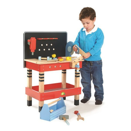 Drewniany warsztat, stolik, Tender Leaf Toys