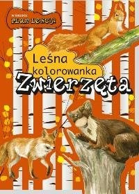 Leśna kolorowanka. Zwierzęta