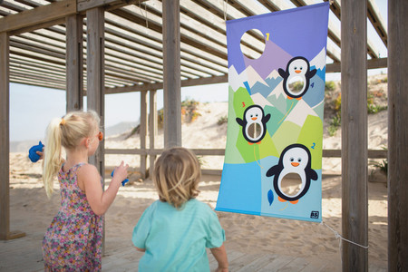 BS Toys, Gra zręcznościowa tarcza XL Nakarm pingwiny