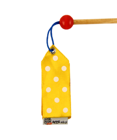 Wstążka gimnastyczna Junior - żółta