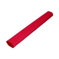 Krepina włoska 50x250cm 180g czerwona