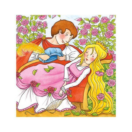 Klocki sześcienne z bajkami