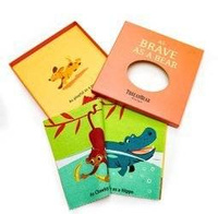 Miękka książeczka AS BRAVE AS A BEAR, ThreadBear Design