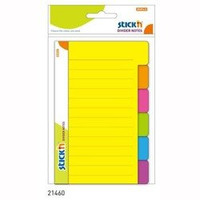 Przekładki Samoprz. Neonowe 100x150mm, 6 Kolorów