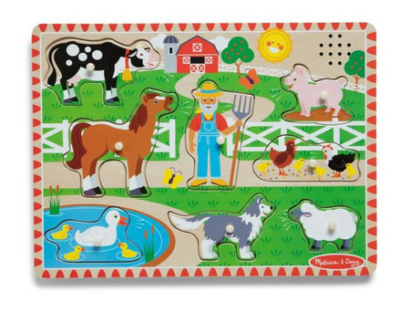 Puzzle muzyczne Old MacDonald Melissa & Doug