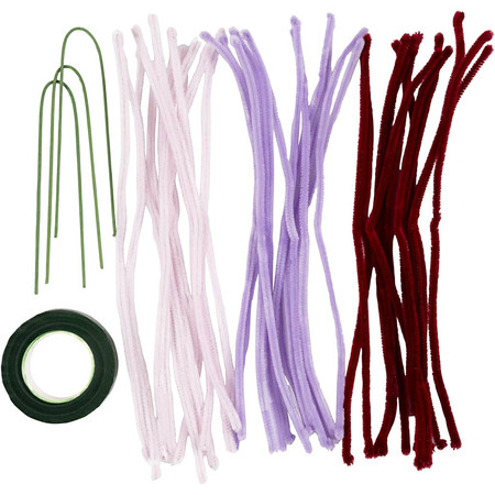 Mini Zestaw DIY Lilie Pajęcze z wyciorów