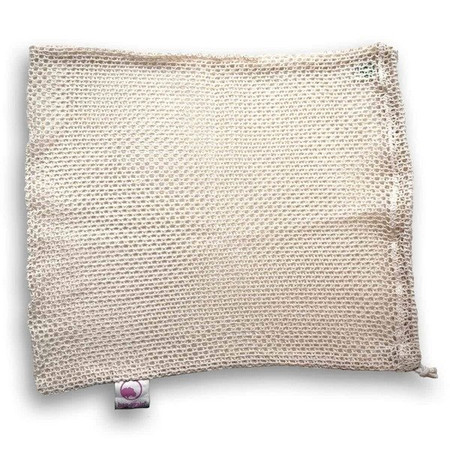 Bag-again, Siatka z organicznej bawełny na owoce i warzywa L, 38 x 30 cm