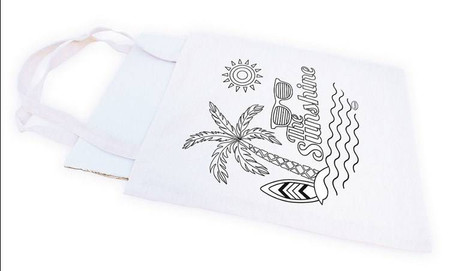 Torba na ramię do pokolorowania