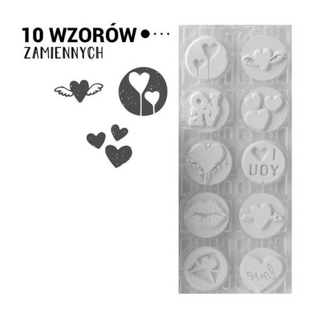 Pieczątka samotuszująca Little NIO - miłość