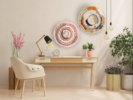 Zestaw Okrągła Makatka - Natura