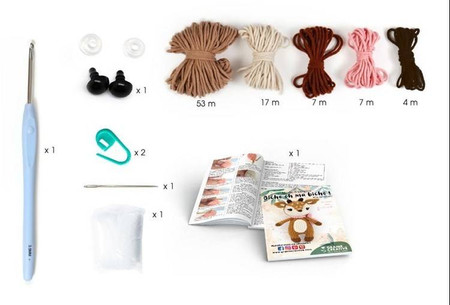 Zestaw do Szydełkowania Jelonek