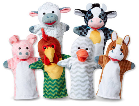 Pacynki na rękę Zwierzątka z farmy Melissa and Doug 19121