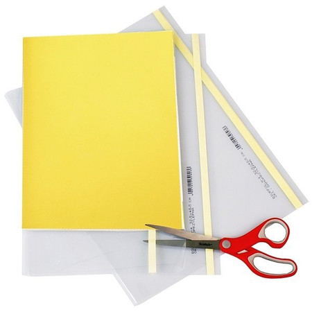 Okładka samoprzylepna A4+ na zeszyt książkę 5 szt