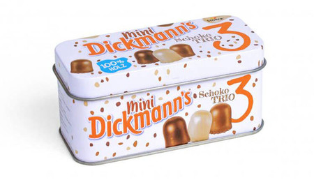 Drewniane ciepłe lody Mini Dickmann's w puszce Erzi 13083