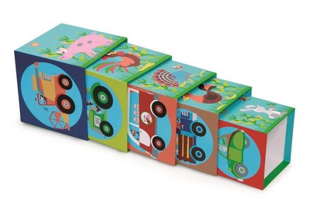 Scratch, Piramida edukacyjna Jumbo - Farma