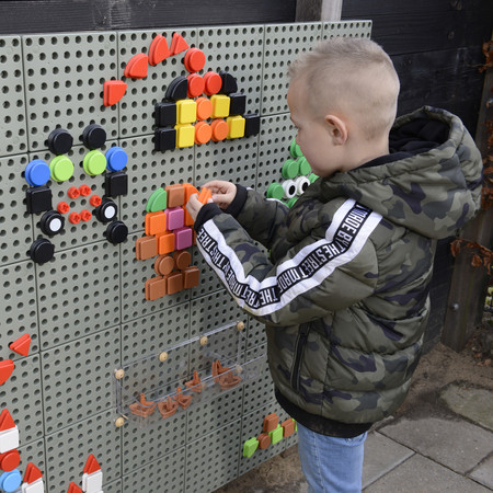 MASTERKIDZ Geometryczne Elementy Tablic 256 szt