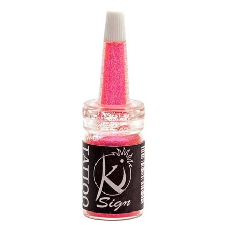 Malowanie ciała Brokat do ciała 7 ml Neonowo Różowy UV