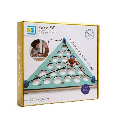 BS Toys, drewniana gra zręcznościowa na współpracę Uratuj Ralfa