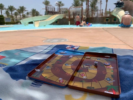 Gra magnetyczna The Purple Cow - Wyspa Skarbów