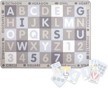 Mata podłogowa Alfabet Cyfry Kształty Melissa & Doug 147x200 cm