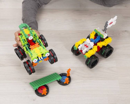 Plus-Plus GO!, Mini Mix 600 szt.Monster Trucks