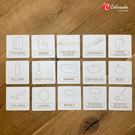 Układanka Tematyczna– Łazienka