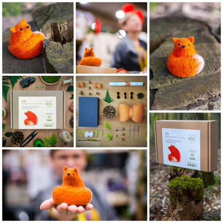 Zestaw do filcowania Lis