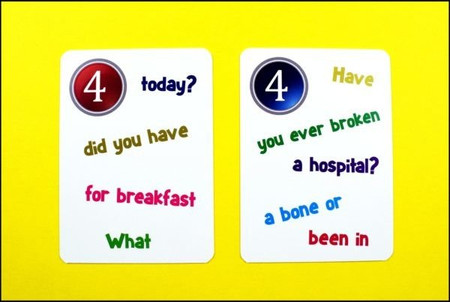 Fun Card English MY 50 QUESTIONS 3