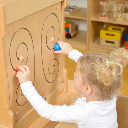 MASTERKIDZ Tablica Przesuwna Kształt Motyla