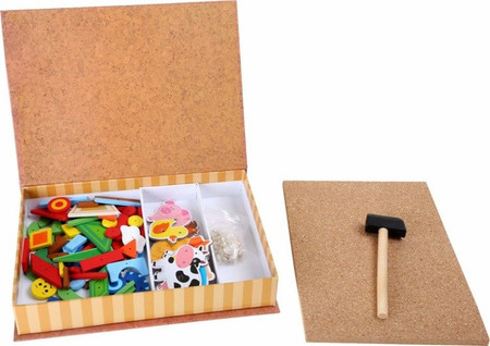 Przybijanka - wbijanka korkowa Na farmie