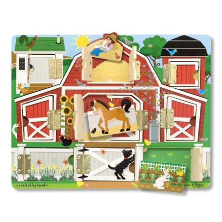Melissa and Doug - Otwórz i zamknij - Układanka Zabawa w chowanego