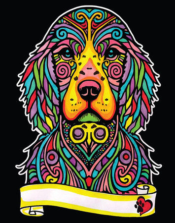 Kolorowanka Welwetowa A4 Seter