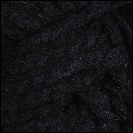 Włóczka akryl Maxi Czarna 50 g