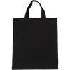 Torba materiałowa Czarna 38x42 cm