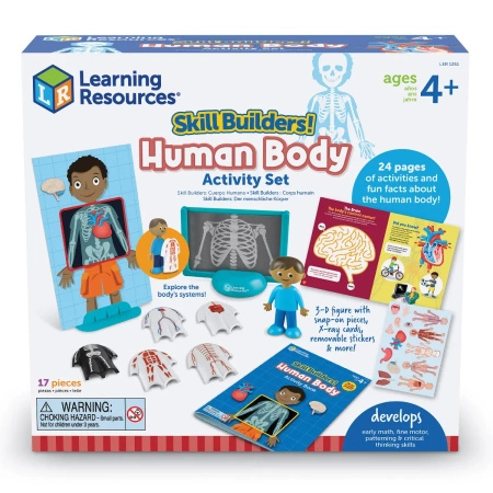 Zestaw aktywności rozwijających wiedzę o ludzkim ciele Learning Resources