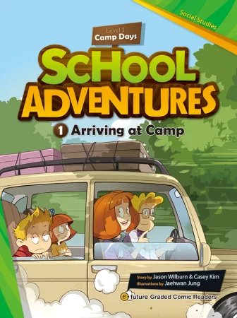 Komiks dla dzieci po angielsku School Adventures Level 1 Część 1
