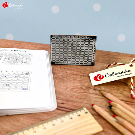 Stempel Tabliczka mnożenia do 100