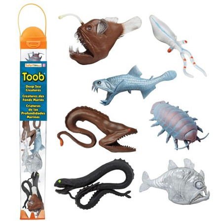 S688104 Stworzenia Głębinowe. Zestaw Figurek w Tubie Safari Ltd.