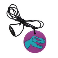 Wisiorek antystresowy Dinozaur fioletowy Jellystone Designs